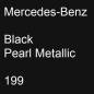 Preview: Mercedes-Benz, Black Pearl Metallic, 199.